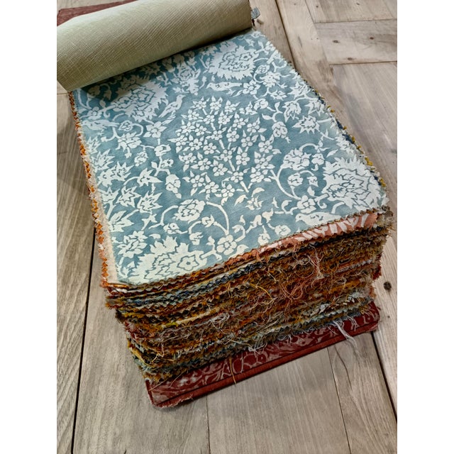 Textile Vintage Fortuny Large Sample Book For Sale - Image 7 of 12