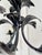 Vintage French Black Tole Chandelier, 1960s For Sale - Image 14 of 18