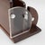 Macassar, Chrome and Lucite Desk Accessory Letter Holder, circa 1940 For Sale - Image 11 of 14