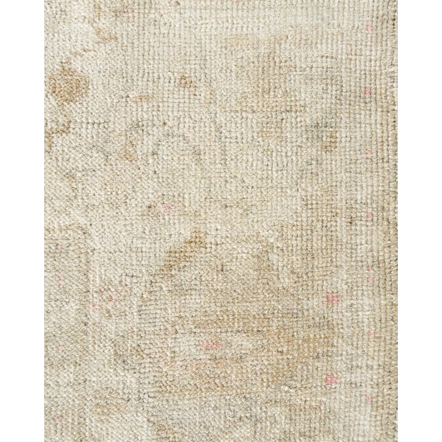 Vintage Circa 1940 Turkish Oushak Area Rug 4ft 7in X 7ft For Sale - Image 11 of 17