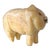 1940s Folk Art Modern Vintage Pig Castile Soap Sculpture Carving For Sale