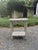 Alabaster Sophisticated Karl Springer Style Python Skin Wrapped Telephone Table For Sale - Image 8 of 11