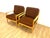 Mid-Century Modern Vintage Lounge Chairs from TON, Czechoslovakia, 1970s, Set of 2 For Sale - Image 3 of 6