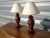 Mid-Century Modern Limoges Porcelain Bedside Lamps, 1970s, Set of 2 For Sale - Image 3 of 18