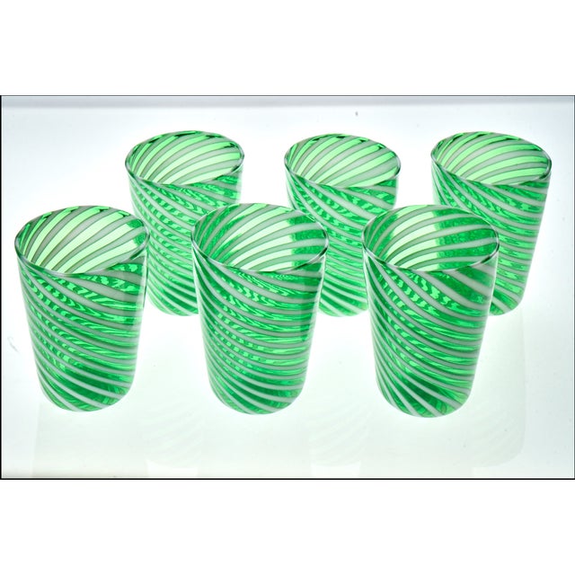 Tequila Glasses by Mariana Iskra for Ribes Studio Maestro Ballarin, Set of 6 For Sale - Image 6 of 8