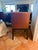 Chestnut West Elm- Set of 8- Leather Dining Chairs For Sale - Image 8 of 12