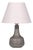 1960s Mid-Century Modern Soholm Stentoj, Table Lamp, Grey Stoneware For Sale