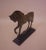 Mid-Century Modern Brass Horse on Stand For Sale - Image 3 of 4