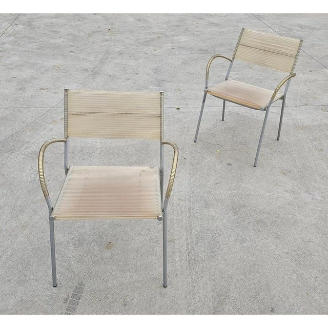 1990s Vintage Italian Dining Chairs by Tito Agnoli for Piero Bonacina, 1990s, Set of 4 For Sale - Image 5 of 15