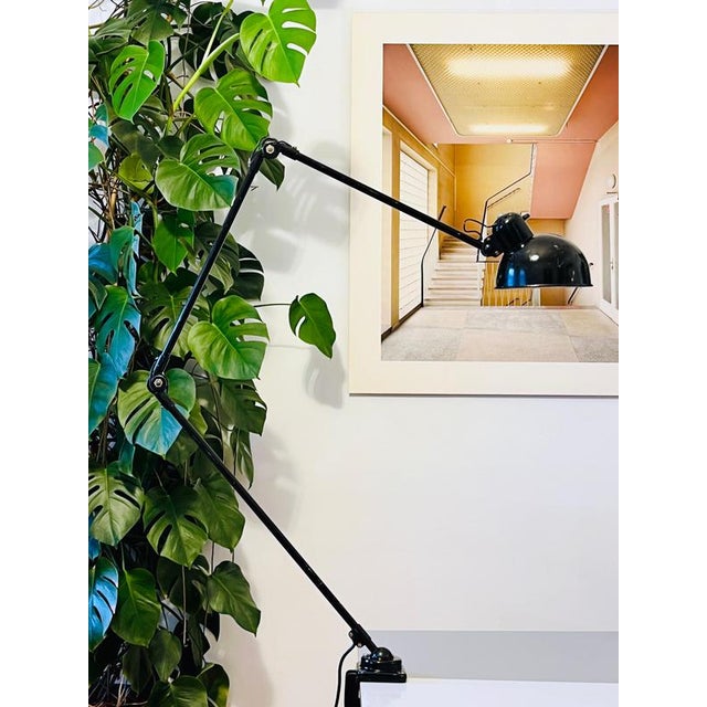 A beautiful articulating industrial bauhaus design task lamp from the 1930s, designed by christian dell and produced by...