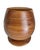 1970s 1970s New Hampshire Craftman Daniel Loomis Valenza Cadejo Collection Designed Organic Modern Solid Staved Heavily Figured Walnut Serving Ice Bucket For Sale - Image 5 of 17