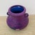 Purple Ceramic Vase from Zenith Gouda, Holland, 1970s For Sale - Image 12 of 18