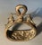 Late 19th Century 19th Century India Horse Stirrup Bronze With 2 Peacocks & Engraved Scrollwork For Sale - Image 5 of 6