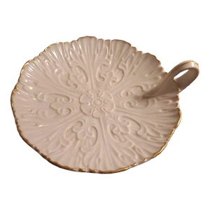 Vintage Lenox Usa Fine Porcelain Nappy Dish
