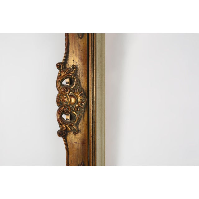 1960s Gilded Wooden Painting Frame, Belgium, 1960s For Sale - Image 5 of 11