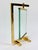 Vintage Polished Brass Picture Frame, 1970s For Sale - Image 9 of 10