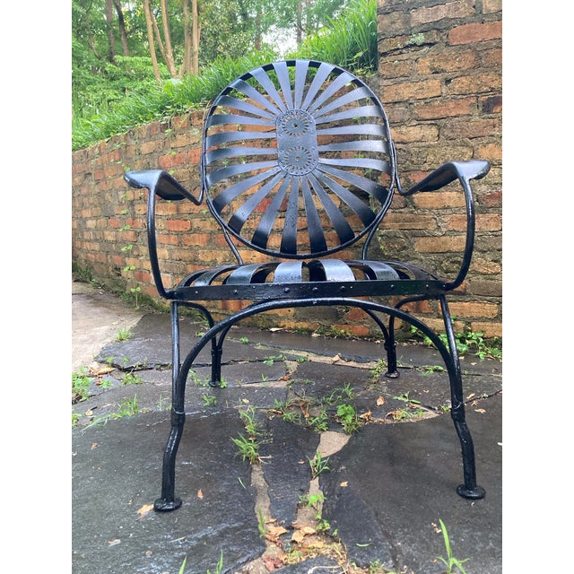 Mid 20th Century Francois Carre Oversized Coastal Lounge Chairs, Circa 1940 - A Pair For Sale - Image 5 of 12