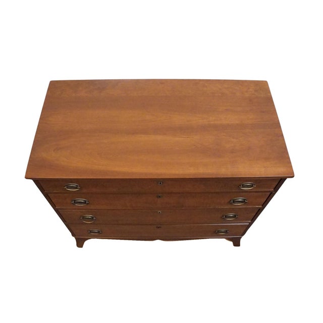 Stickley Furniture Solid Cherry Traditional Duncan Phyfe Style 41" Chest For Sale - Image 9 of 12