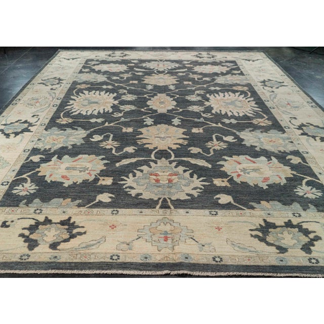 Oushak Rug 10' x 13'7" #21383 Explore a curated collection of hallway runners, wool rugs, and handmade masterpieces at ,...