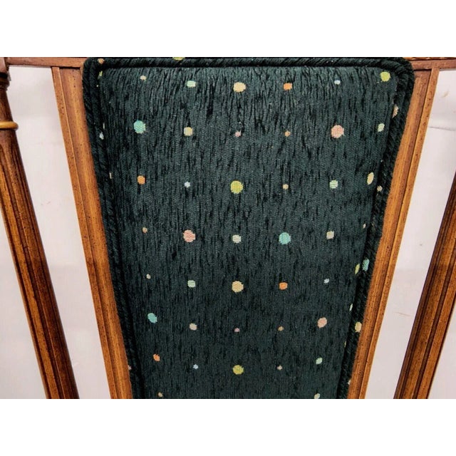 Vintage Italian Renaissance Directoire Desk Dining Accent Armchair For Sale - Image 12 of 13