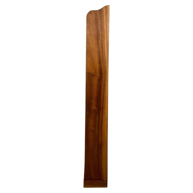 Large Antique Walnut Open Bookcase, 1900s For Sale - Image 9 of 10