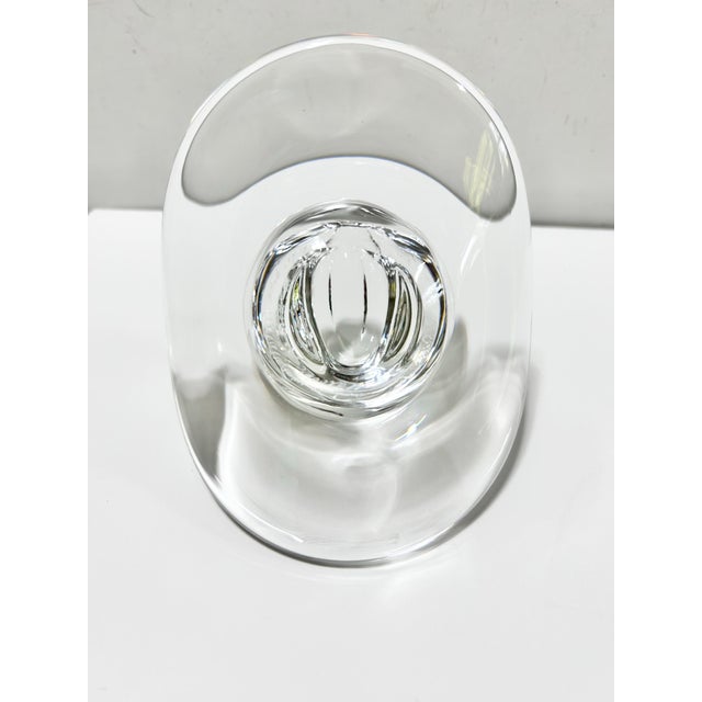 1970s Signed Marcolin Sardinia Crystal Cowboy Hat Paperweight, Southwest Western Decor For Sale - Image 10 of 12