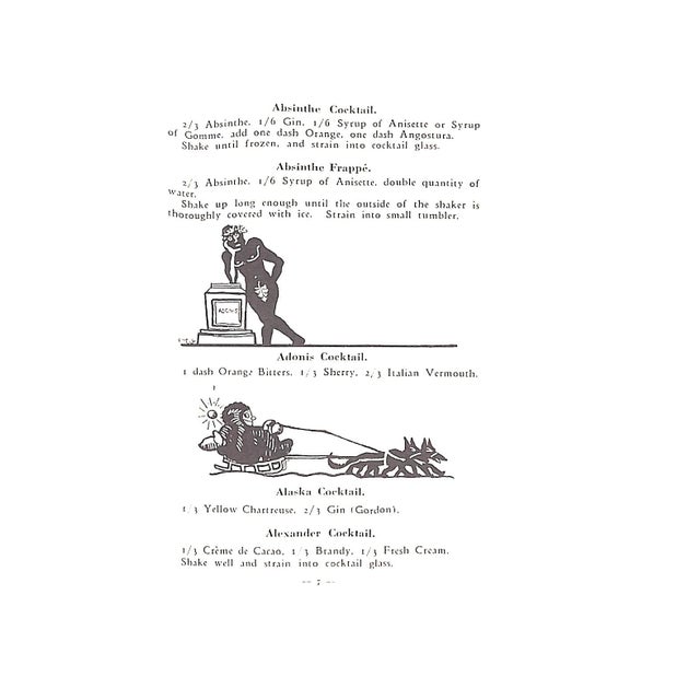 Paper "Barflies and Cocktails 300 Recipes by Harry and Wynn" 2026 For Sale - Image 7 of 12