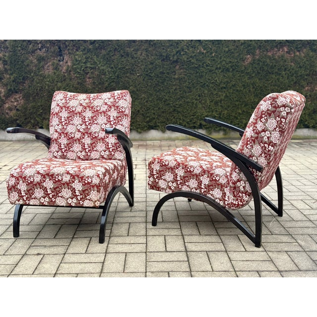 Vintage Lounge Chairs from Thonet, 1930s, Set of 2 For Sale - Image 4 of 9