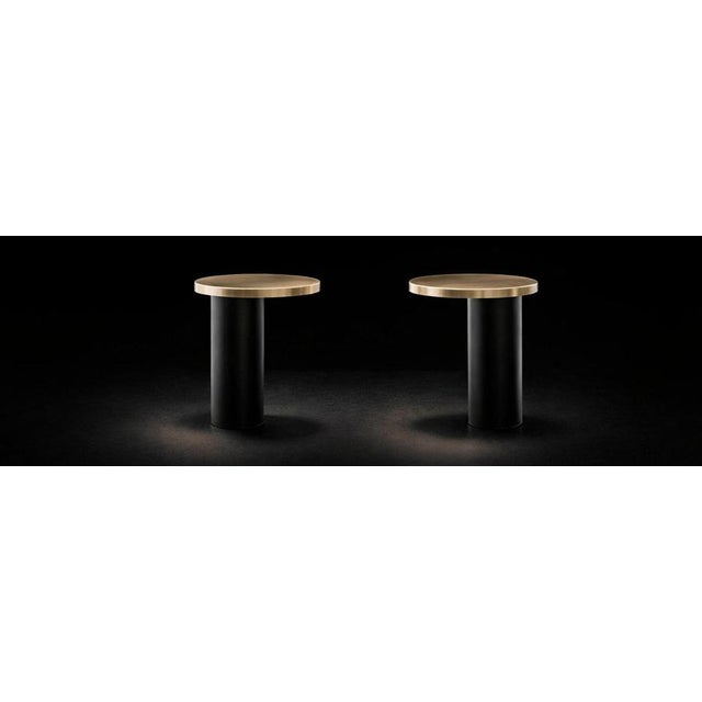 Cylinda Table Lamps by Angeletti & Ruzza for Oluce, Set of 2 For Sale - Image 12 of 13