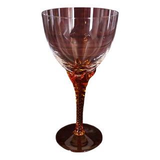 Handmade Lead Crystal Glasses, Set of 40 For Sale