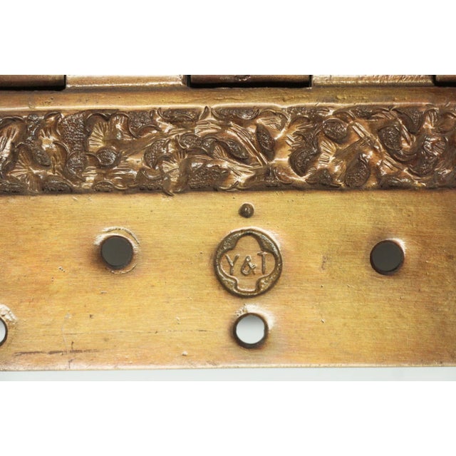 Late 20th Century Yale & Towne Textured. Butt Door Hinge For Sale - Image 6 of 6
