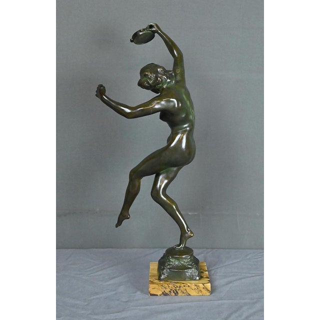 C. Binder, The Dancer with the Tambourine, Early 20th Century, Bronze For Sale - Image 15 of 18