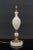 Neoclassical Lamp in Alabaster and Bronze, Italy, 1950s For Sale - Image 9 of 9