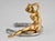 19th Century Georges Recipon, Nude Sculpture on Horseshoe, 1896, Bronze For Sale - Image 5 of 12