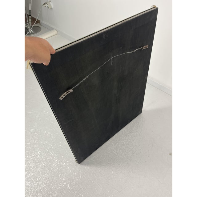 Large Mid-Century Venetian Murano Glass Mirror in the style of Ercole Barovier, 1960s For Sale - Image 9 of 12