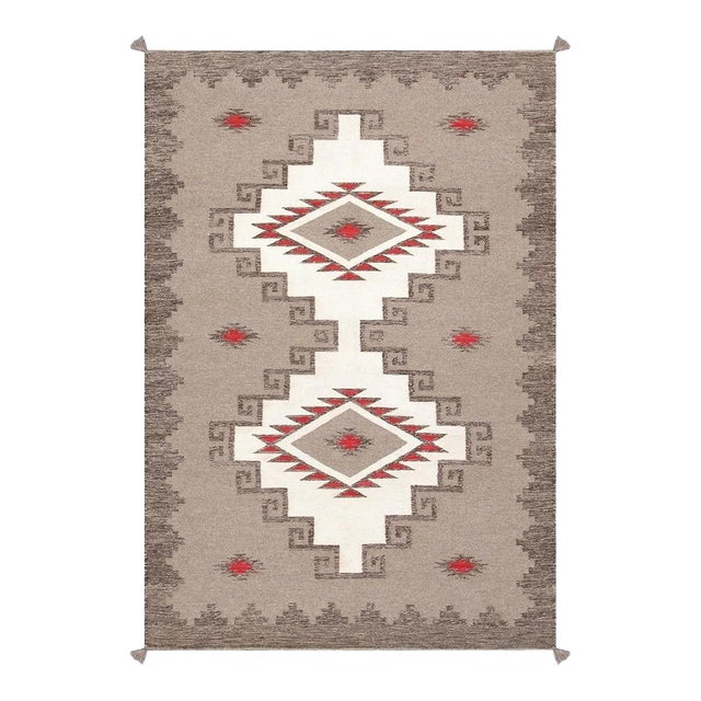 Tuscany Wool Ivory Area Rug, 4'11'' X 7' 3'' For Sale