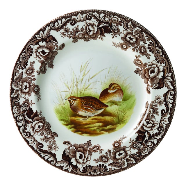 Spode Woodland Salad Plate 8", Quail For Sale