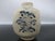 Folk Art Annamese Vietnamese Blue & White Floral Ceramic Square Jarlet Vase For Sale - Image 3 of 8