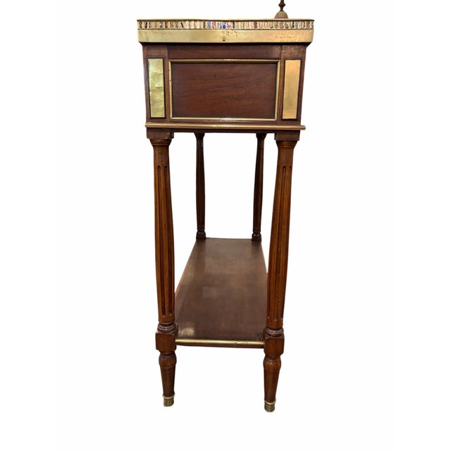 Antique Louis XVI Style Console Table For Sale - Image 4 of 6