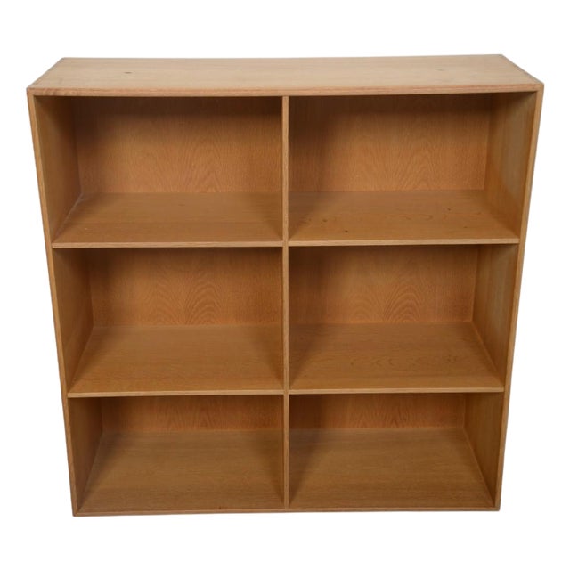 Vintage Bookcase in Oak by Mogens Koch, 1980s For Sale