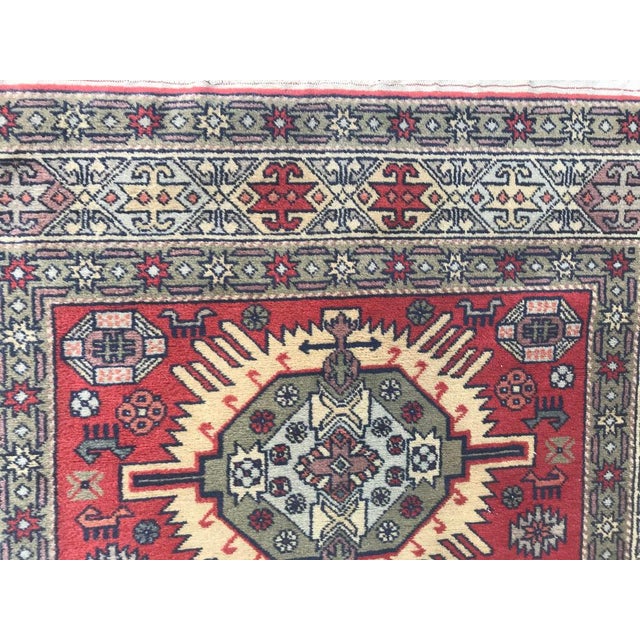 Vintage Fine Caucasian Shirvan Rug For Sale - Image 10 of 13