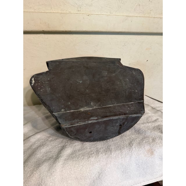 Large Vintage Brass Egyptian Cairoware Style Planter. The planter has a unique patina over the brass and egyptian motif...