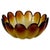 Brown Brown Glass Salad Bowl, France, 1970s For Sale - Image 8 of 8