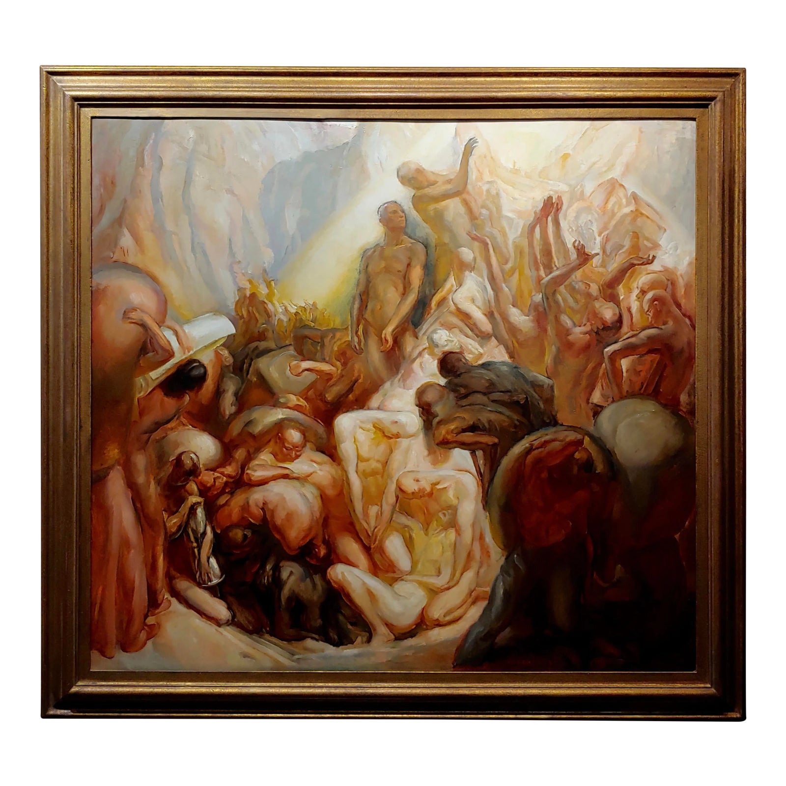 Edouard Vysekal -Terrifying Nude Scene of Bodies From Dante