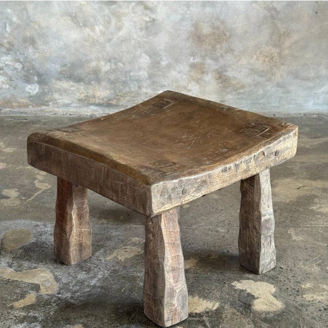 Small Stool in Teak For Sale - Image 9 of 18