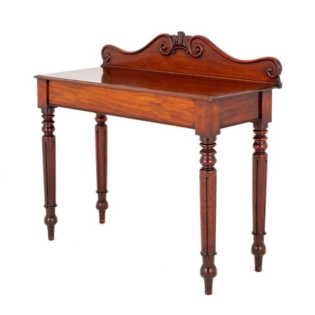 William IV Console Table in Mahogany For Sale - Image 5 of 8