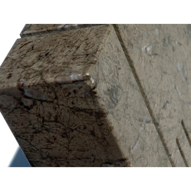 Angelo Mangiarotti Marble Vase by Angelo Mangiarotti for Knoll International, 1960s For Sale - Image 4 of 6