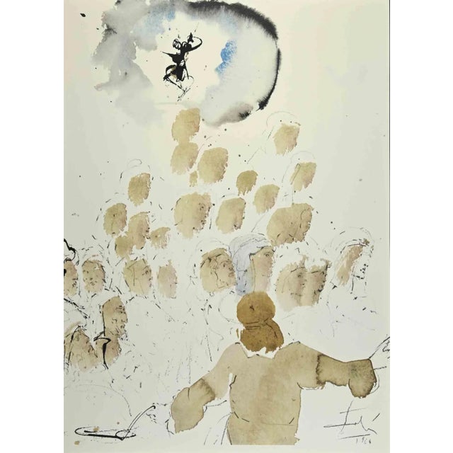 Salvador Dali, Nummularii de Templo Eiecti, Lithograph, 1964 For Sale - Image 4 of 4