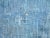 Textile Antique Oushak Rug, Hand-Knotted Wool, Overdyed Blue, Turkey, 1920 For Sale - Image 7 of 10
