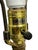 1960s Vintage Brass Stiffel Table Lamp W/ Original Shade For Sale - Image 5 of 9